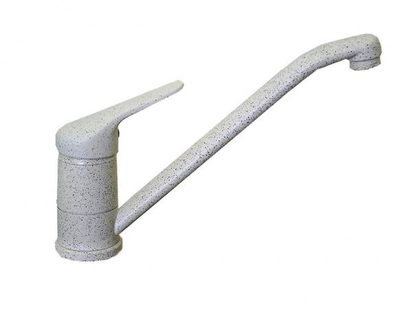 Küchenarmatur Spültisch Spüle  Armatur Granit Weiss
